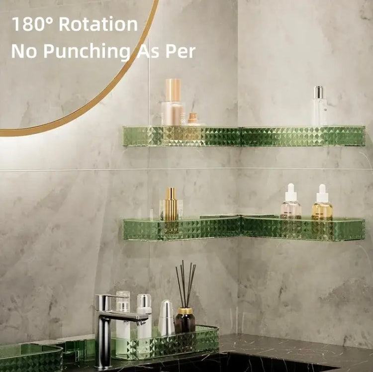 Multifunctional Bathroom Corner Shelf, Wall Mounted Bathroom Storage Organizer, New Foldable Design Bathroom Rack Multifunctional Bathroom Corner Shelf, Wall Mounted Bathroom Storage Organizer, New Foldable Design Bathroom Rack